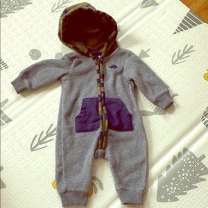 CARTERS Camo Hoodie Fleece Sleep n Play